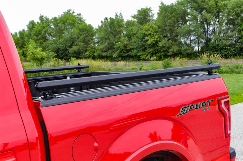 Dee Zee 04-23 Ford F-150/Super Duty Hex Series Side Rails - Texture Black 8Ft Bed