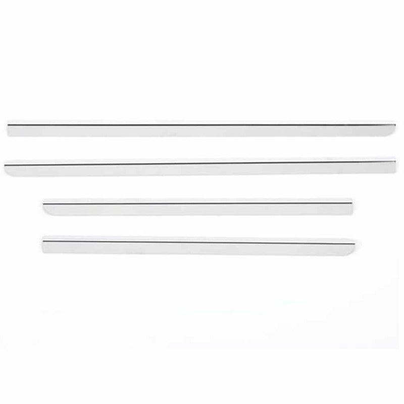Putco 07-18 Jeep Wrangler - 4DR- Stainless Steel Window Trim Accents