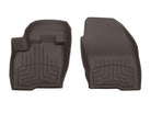 WeatherTech 16-18 Lincoln MKX / 19-23 Nautilus Front FloorLiner HP - Cocoa