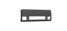 Road Armor 03-07 Chevy 2500 Vaquero Front Non-Winch Plate - Tex Blk