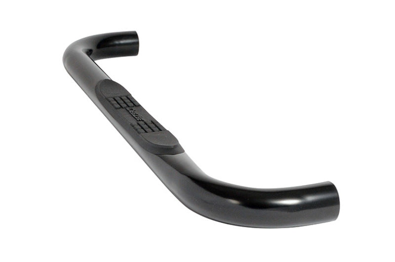 Dee Zee 14-19 Chevrolet Silverado Tubes - 3In Round Black Steel RegCab