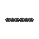 KC HiLiTES Gravity Titan LED Light Bar for Bronco Bumper - 39in. (6-Light)