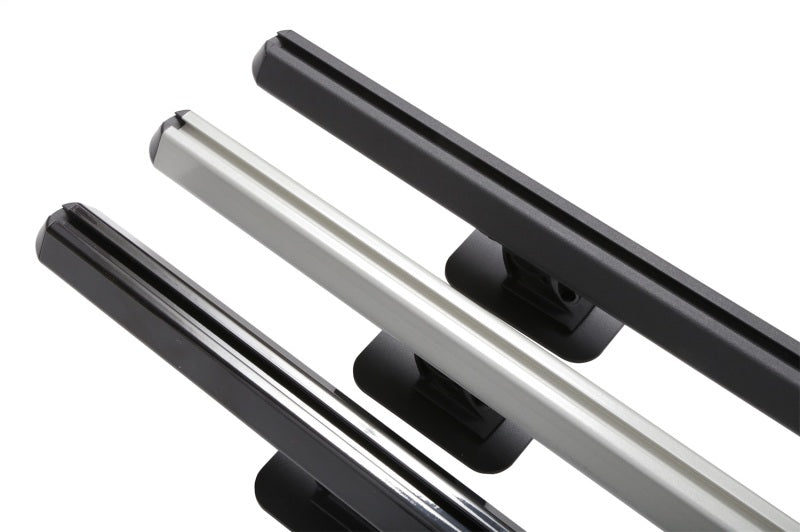 Dee Zee 04-23 Ford F-150/Super Duty Hex Series Side Rails - Gloss Black 8Ft Bed