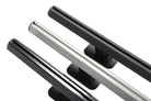 Dee Zee 14-23 Chevrolet Silverado Hex Series Side Rails - Gloss Black 8Ft Bed
