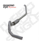 Diamond Eye KIT 4in Turbo Back SGL AL: 00-03 FORD 7.3L F240/F350 CandC