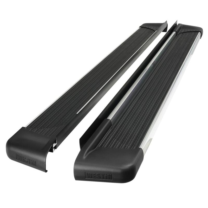 Westin Polished Aluminum Running Board 83 inches SG6 Running Boards - Polished