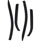 Westin 2004-2009 Mazda 3 Sedan Slim Wind Deflector 4pc - Smoke