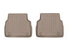 WeatherTech 11-18 Audi A8/S8 Rear FloorLiner - Tan