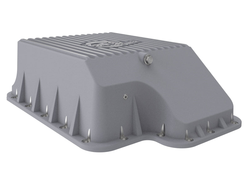 aFe Transmission Pan (Raw); Ford Diesel Trucks 03-10 V8-6.0/6.4L (td)