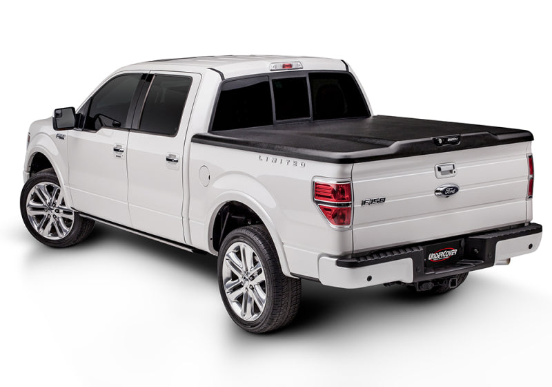 UnderCover 14-18 Chevy Silverado 1500 (19 Legacy) 6.5 ft Elite Bed Cover - Black Textured