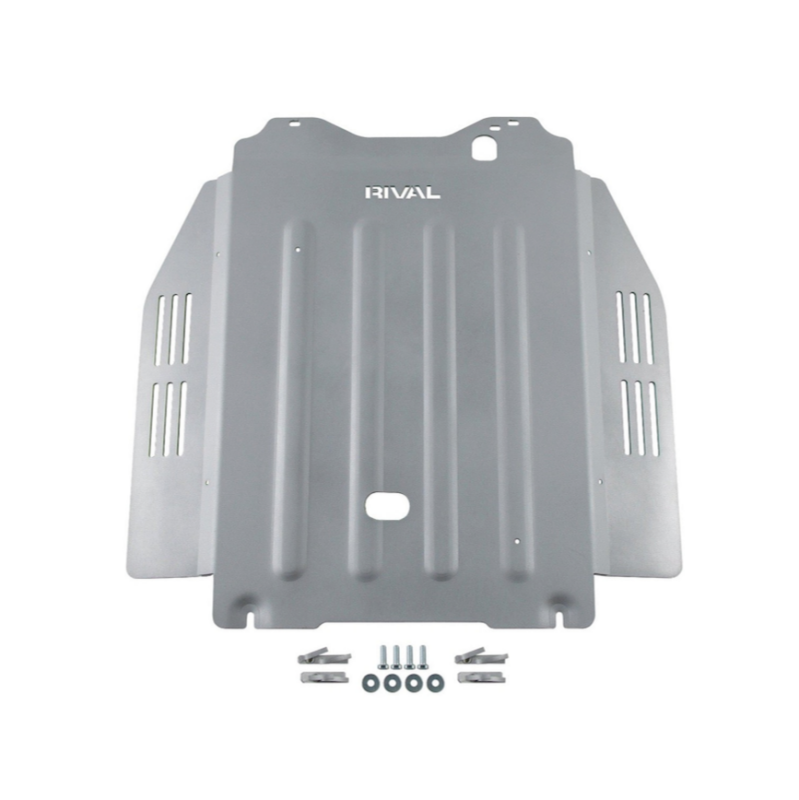 Rival 2021-2026 Toyota Tundra Hybrid Aluminum Transmission Catalytic Converter Skid Plate