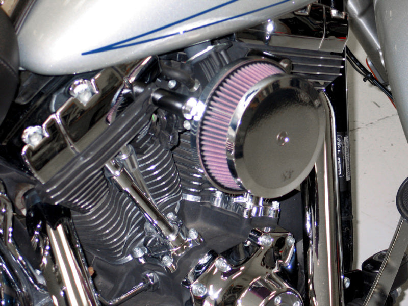 K&N  Harley-Davidson Dyna Wide Glide 103 CI Street Metal Intake System-Hammer