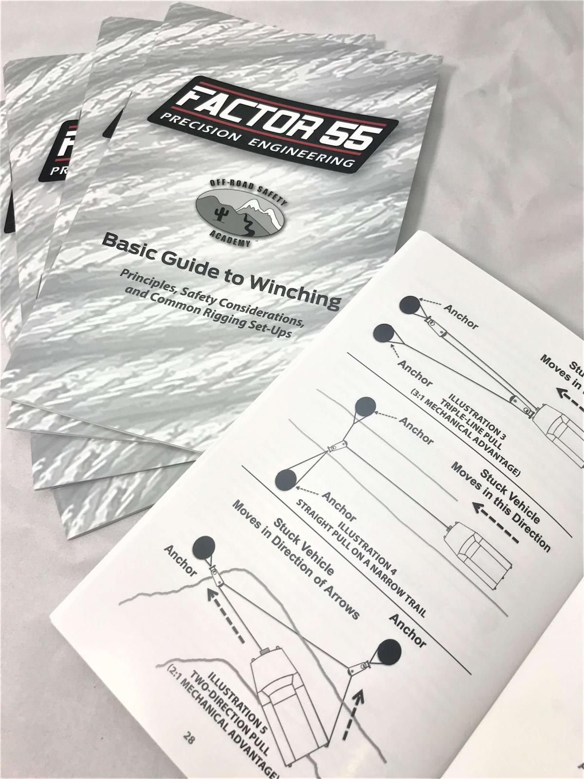 Factor 55 Basic Guide To Winching Manual