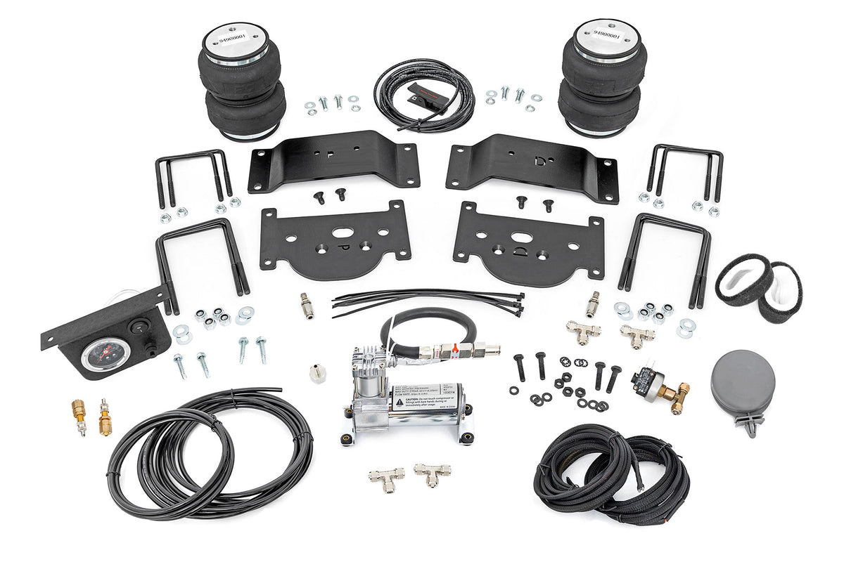 Rough Country  Air Spring Kit w/compressor | 0-6" Lifts | Toyota Tundra 2WD/4WD (2007-2021)