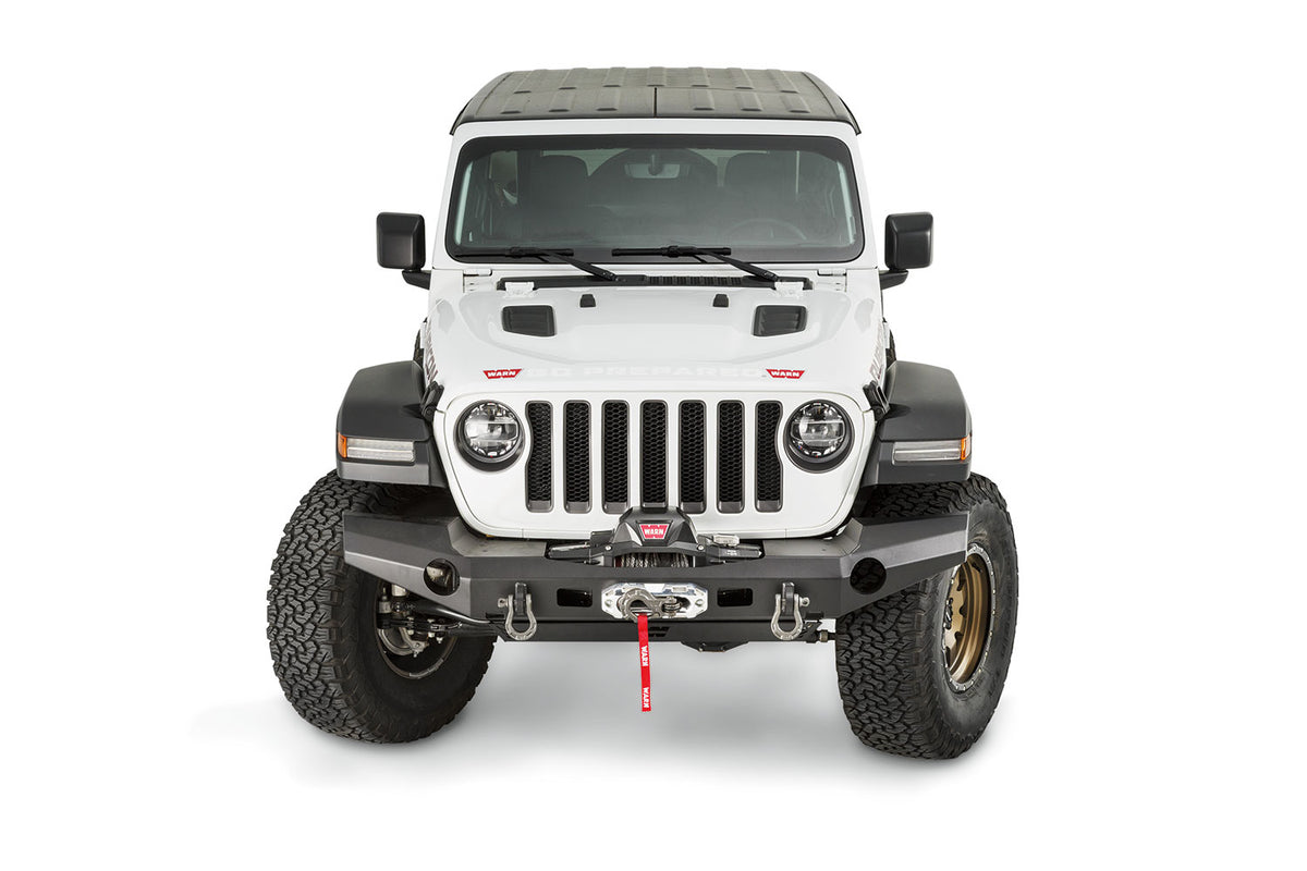 WARN Elite Front Bumper for 2018-2026 Jeep Wrangler JL / 2020-2026 Jeep Gladiator JT