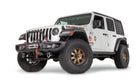 WARN Mid-Height Stinger Grille Guard Tube for 2018-2021 Jeep Wrangler JL / 2020-2021 Jeep Gladiator JT