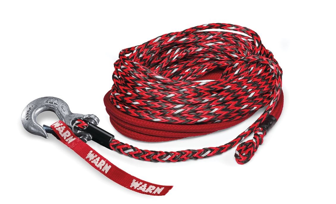 WARN Spydura Nightline (TM) Synthetic Rope 3/8 in (9.5Mm) X 80 ft (24.4M)