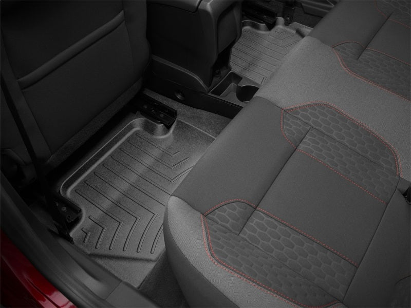 WeatherTech 14+ Ford Fiesta Rear FloorLiner - Black