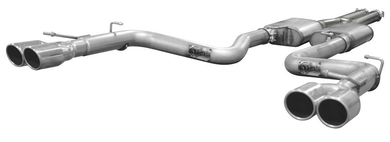 aFe MACHForce XP Exhaust 304SS Cat-Back w/ Polished Tips 12-13 BMW M5 (F10) V8 4.4L (tt)