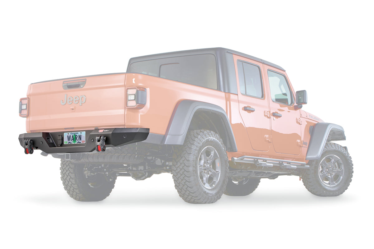 WARN Elite Rear Bumper for 2019-2025 Jeep Gladiator JT