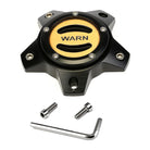WARN Replacement Wheel Center Cap - Black/Gold 5 Lug