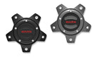 WARN Optional Wheel Center Cap - Black/Red 5 Lug