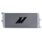 Mishimoto Heavy-Duty Oil Cooler - 17in. Opposite-Side Outlets - Silver