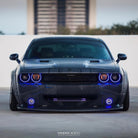 Oracle 0814 Dodge Challenger Dynamic Surface Mount Headlight/Fog Light Halo Kit COMBO