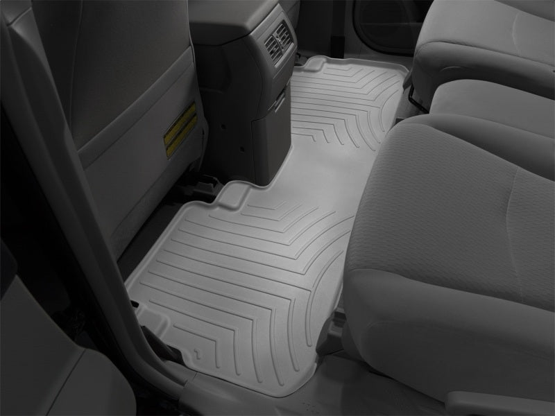 WeatherTech 08-13 Toyota Highlander Rear FloorLiner - Grey