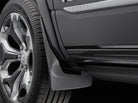 WeatherTech 19+ Dodge Ram w/ Factory Flares Front No Drill Mudflaps - Black