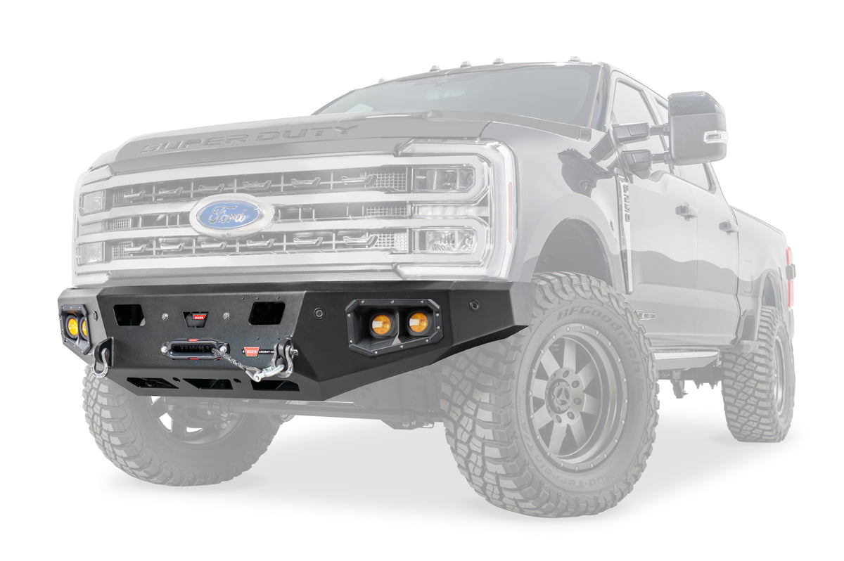 WARN Ascent HD Front Bumper for 2023-2026 Ford Super Duty
