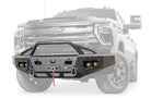 WARN Ascent HD Front Bumper with Prerunner Grille Guard for 2024-2026 Chevrolet Silverado 2500/3500 HD