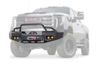 WARN Ascent HD Front Bumper with Prerunner Grille Guard for 2024-2026 GMC Sierra 2500/3500 HD