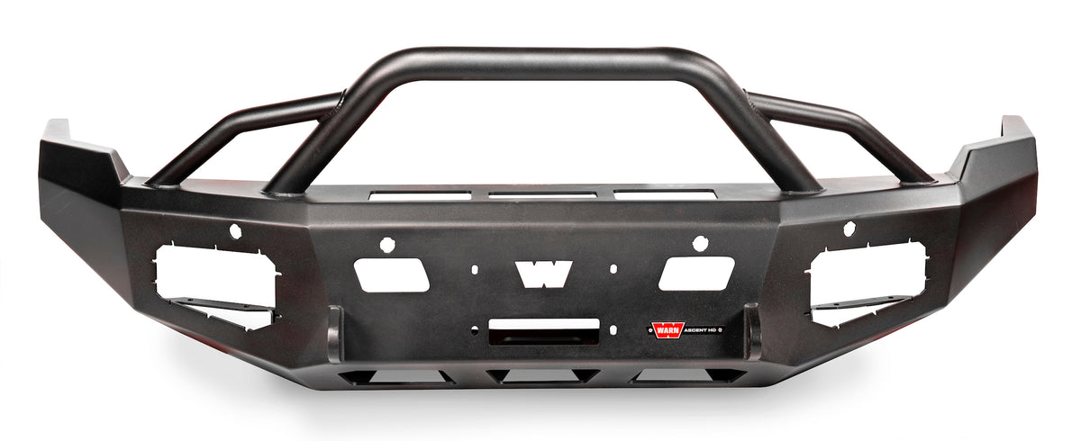 WARN Ascent HD Front Bumper with Prerunner Grille Guard for 2024-2026 GMC Sierra 2500/3500 HD