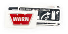 WARN ZEON XC Label Kit S/P
