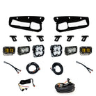 Baja Designs 21-25 Ford Bronco Squadron 2.0 Pro (Spot) & S2 Pro D/C / S2 SAE Ambr FPK ST Bmpr w/UP