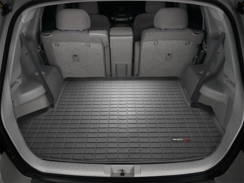 WeatherTech 08-13 Toyota Highlander Cargo Liners - Black