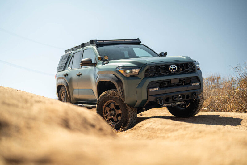 DV8 Offroad 2025 Toyota 4Runner Front Bumper w/ Centric Winch