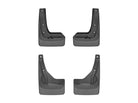 WeatherTech 20-24 Toyota Highlander (Incl. Hybrid) No Drill Front & Rear MudFlaps - Black
