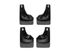 WeatherTech 19-21 Chevrolet Silverado 1500 CC No Drill Mudflaps - Black