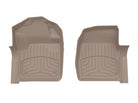 WeatherTech 17-19 Ford F-250/F-350/F-450/F-550 1st Row Front FloorLiner HP - Tan