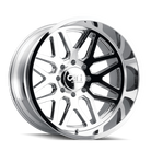 Cali Off-Road 9115 Invader 24x14 / 6x135 BP / -76mm Offset / 87.1mm Hub Chrome Wheel