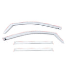 Putco 99-16 Ford SuperDuty Crew Cab (Set of 4) Element Chrome Window Visors