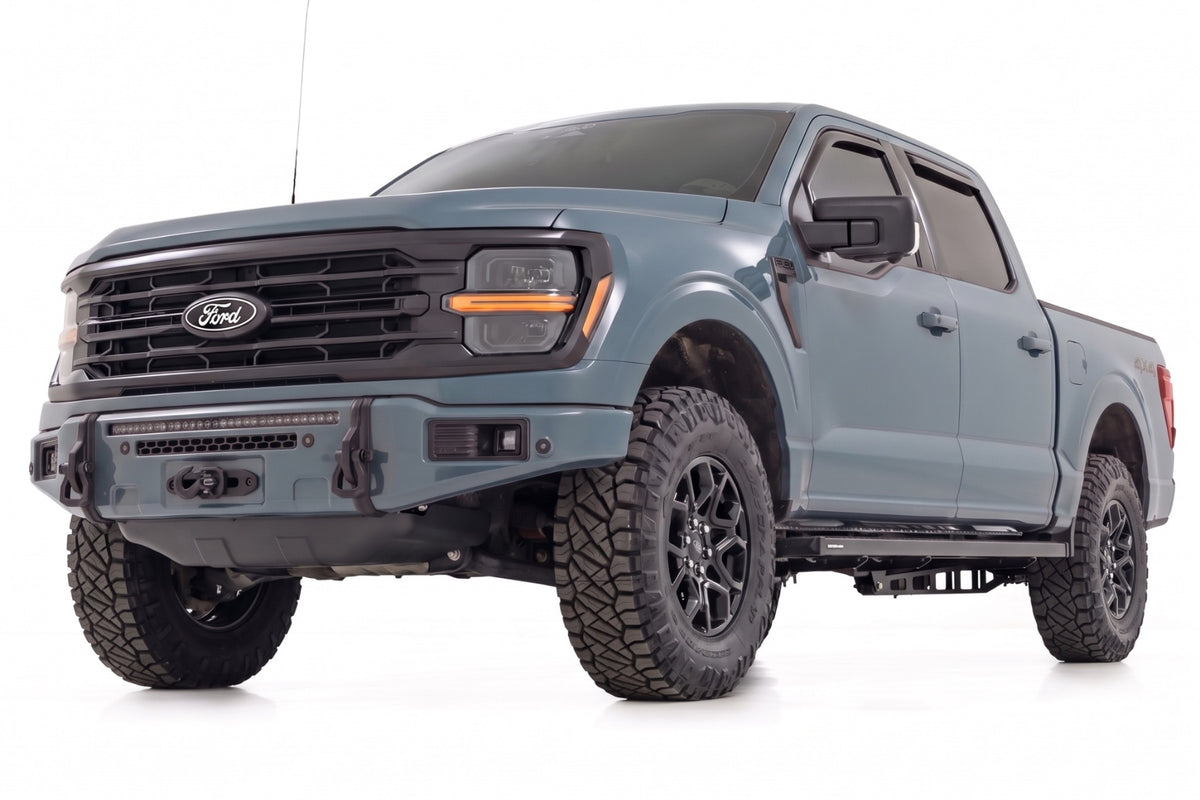 Rough Country FXS Front Bumper | KU Area 51 | EcoBoost | Ford F-150 2WD/4WD (2021-2025)