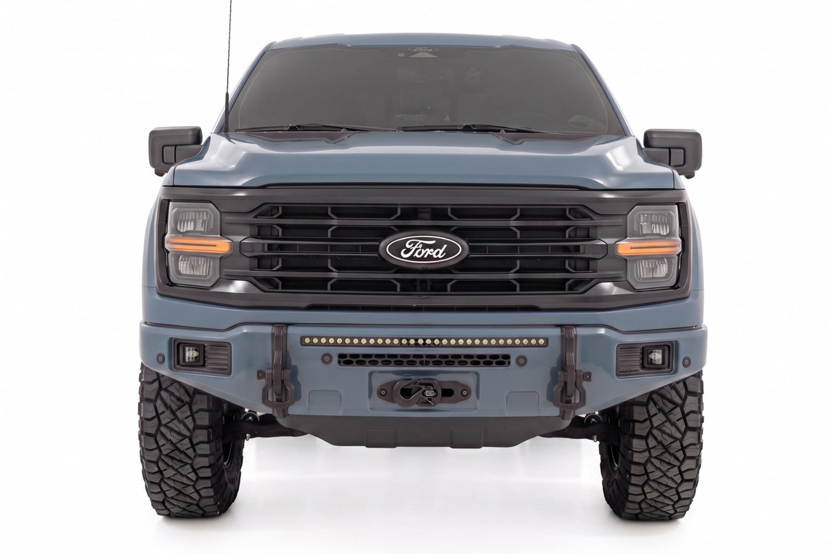 Rough Country FXS Front Bumper | KU Area 51 | EcoBoost | Ford F-150 2WD/4WD (2021-2025)
