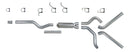 Diamond Eye KIT 4in Catback DUAL AL CHEVY/GMC 6.6L 2500/3500 2006-2007.5