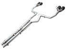 AWE 2024 Ford Mustang GT Fastback S650 RWD Track Edition Cat-Back Exhaust w/ Quad Diamond Black Tips