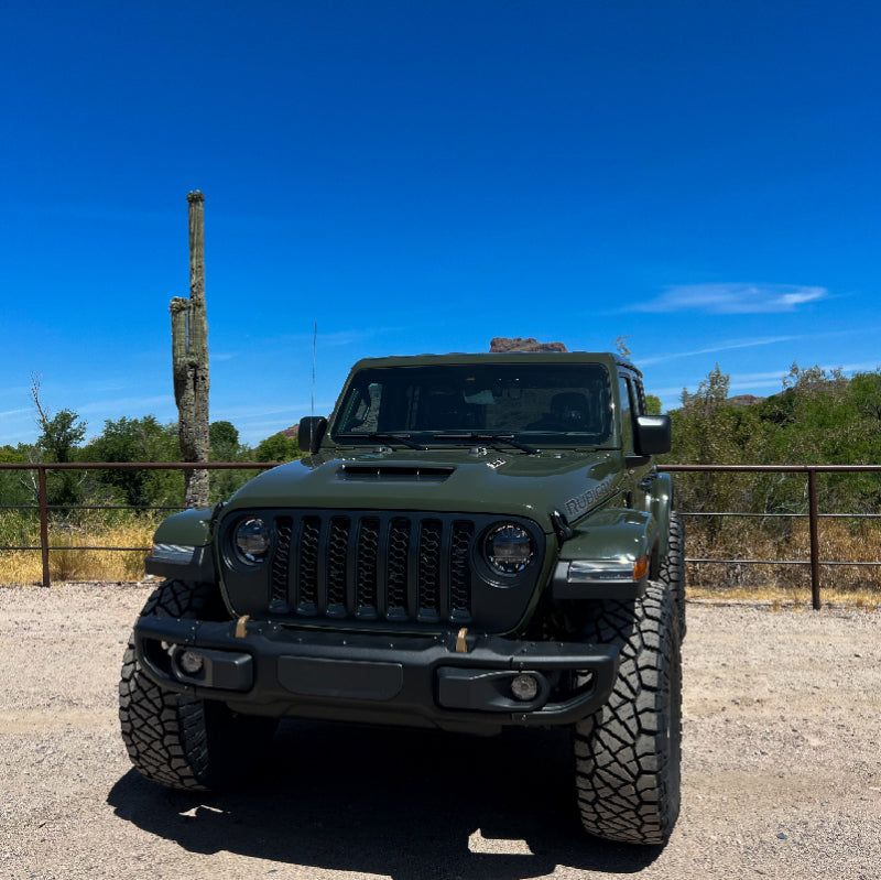 Nacho Lighting Jeep JL / JT 3 Piece Modular Bumper Quatro Fog Mount