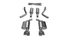 Corsa 15-16 Dodge Challenger Xtreme Cat-Back Dual Rear Exit with Twin 3.5in Polished Pro-Series Tips