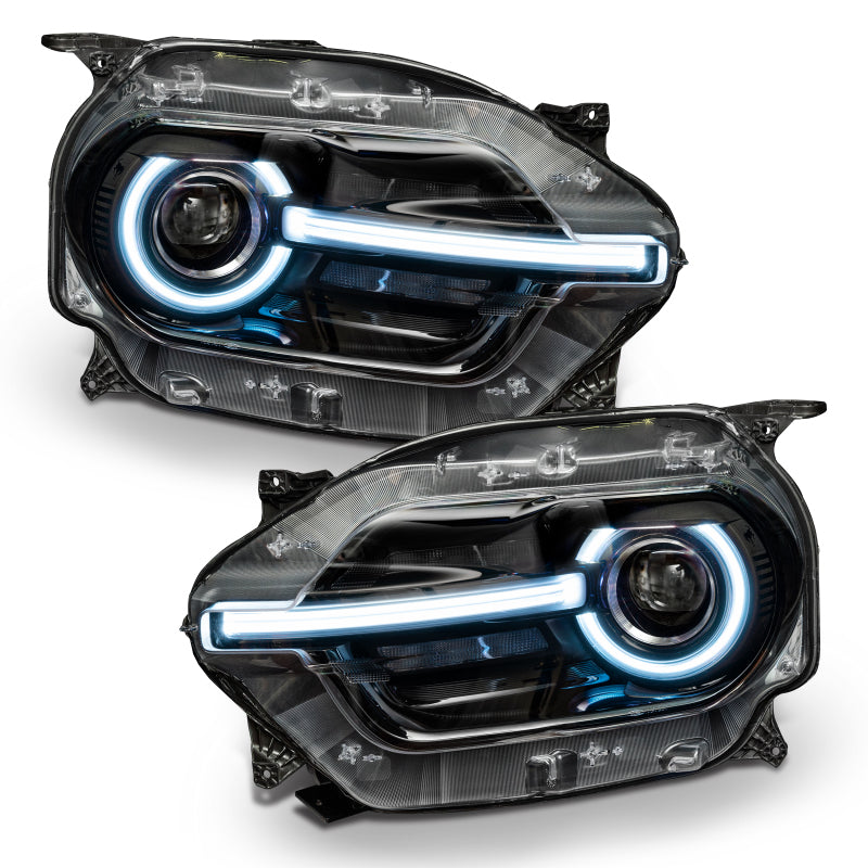 Oracle 2021 Ford Bronco Sport RGB+W Headlight DRL + Halo - ColorSHIFT w/ RF Controller